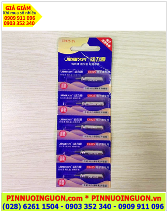 COMBO 01vỉ=5viên Pin phao câu đêm JIUSAN CR425 lithium 3v _Giá 79.000 /vỉ 5viên